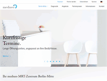 Tablet Screenshot of medneo.com